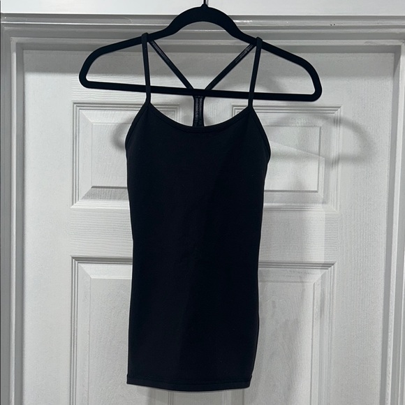 lululemon athletica Tops - Lululemon Athletica Black Sleeveless Fitted Tank Top